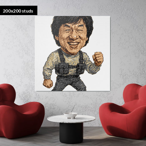 200*200studs, 160*160cm, 63*63inch