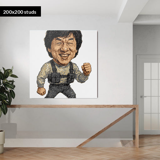 200*200studs, 160*160cm, 63*63inch