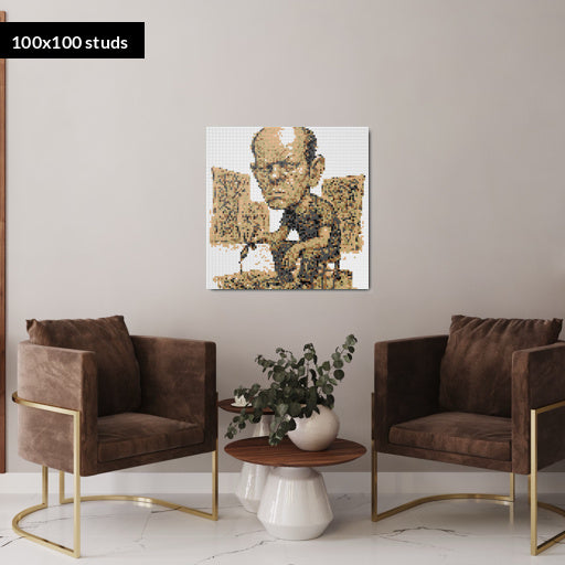 100*100studs, 80*80cm, 31,5*31,5inch