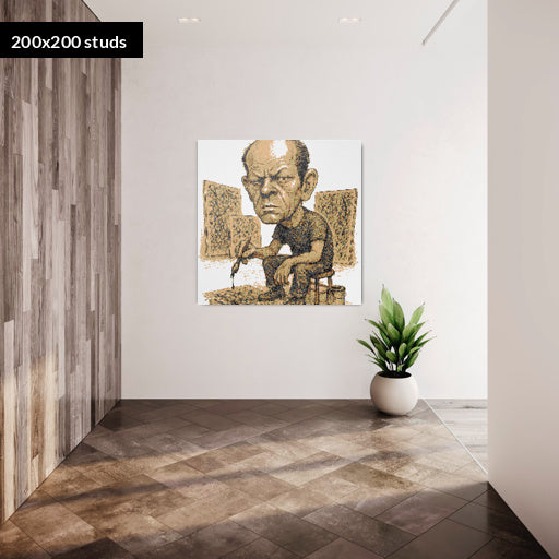 200*200studs, 160*160cm, 63*63inch