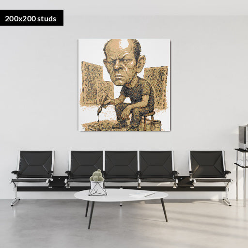 200*200studs, 160*160cm, 63*63inch