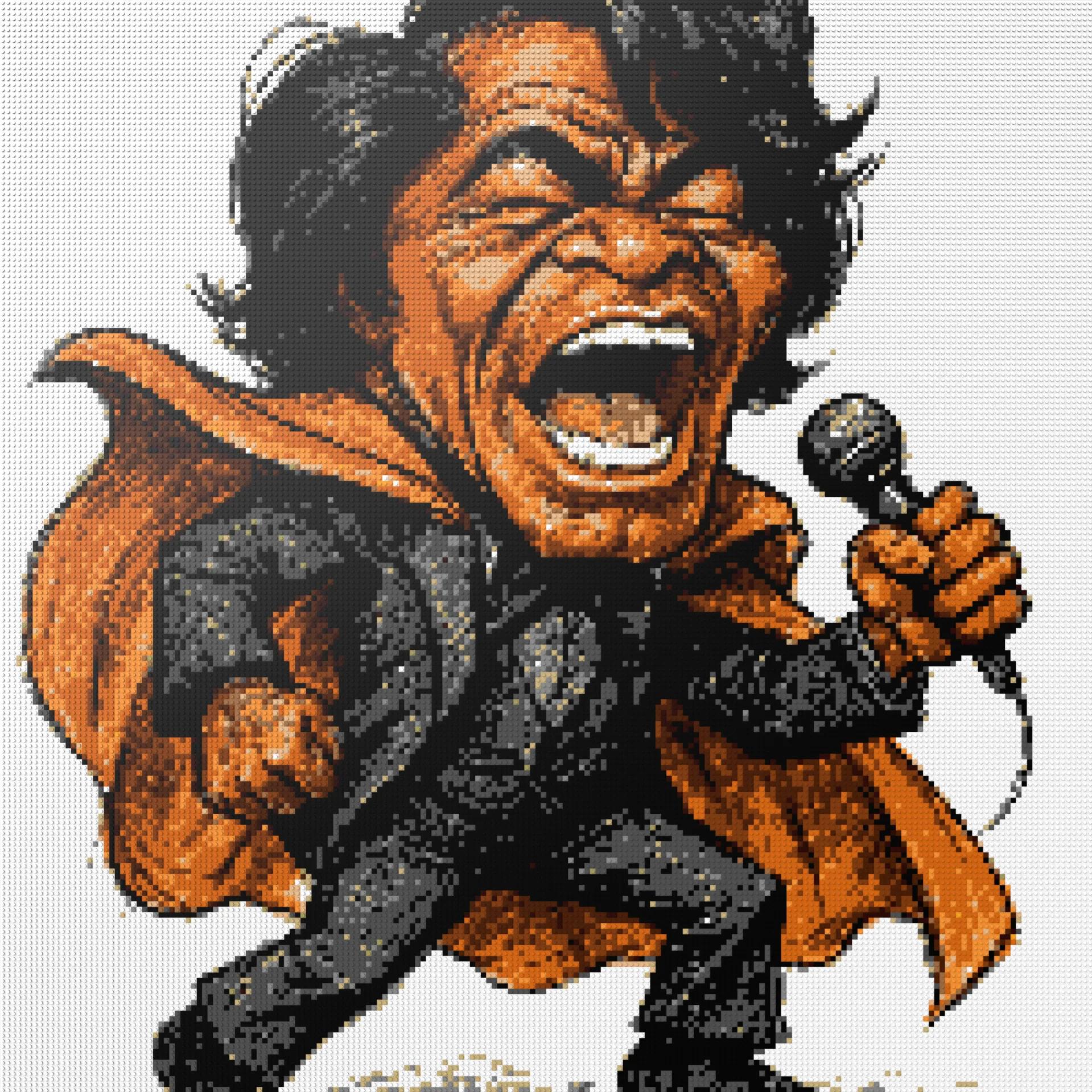 200*200studs, 160*160cm, 63*63inch