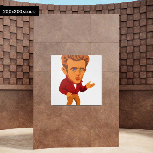 200*200studs, 160*160cm, 63*63inch