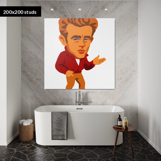 200*200studs, 160*160cm, 63*63inch