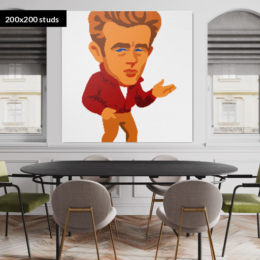 200*200studs, 160*160cm, 63*63inch