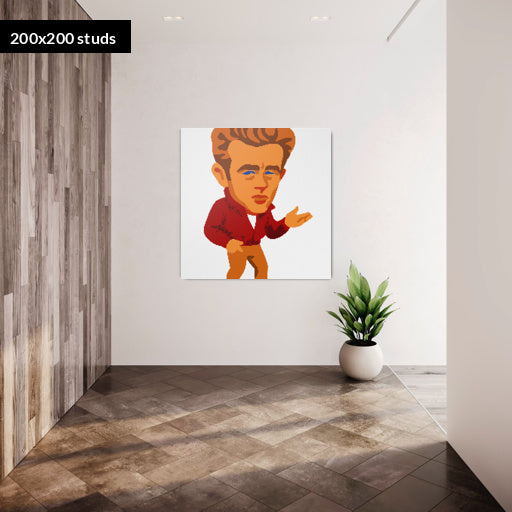 200*200studs, 160*160cm, 63*63inch
