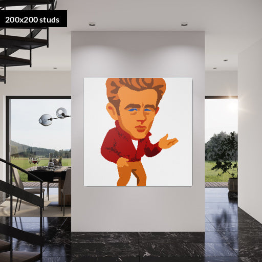 200*200studs, 160*160cm, 63*63inch