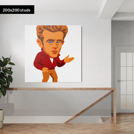 200*200studs, 160*160cm, 63*63inch