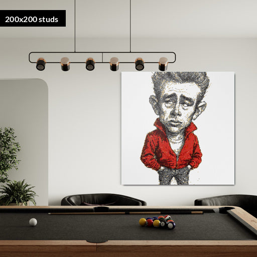 200*200studs, 160*160cm, 63*63inch