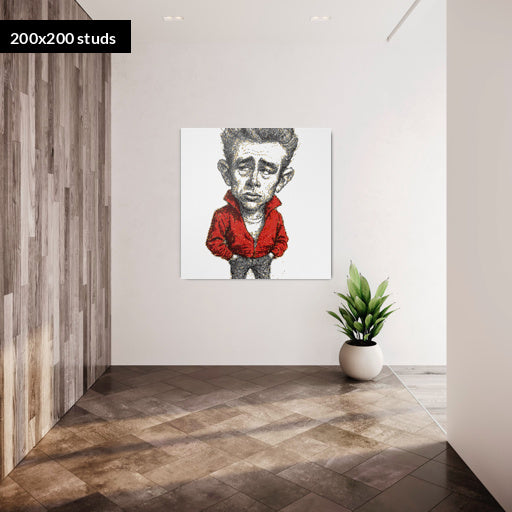 200*200studs, 160*160cm, 63*63inch