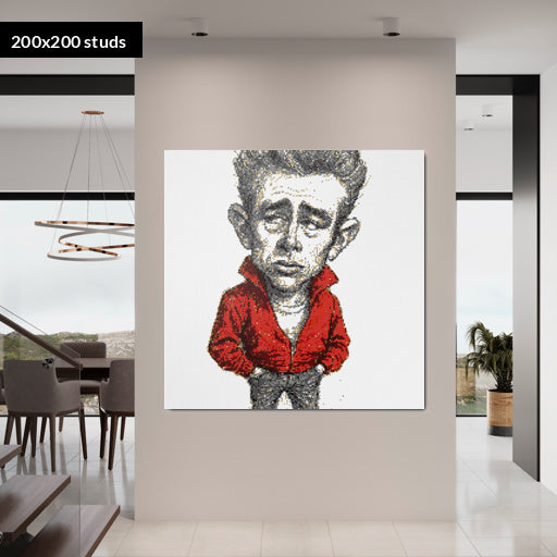 200*200studs, 160*160cm, 63*63inch