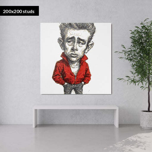 200*200studs, 160*160cm, 63*63inch