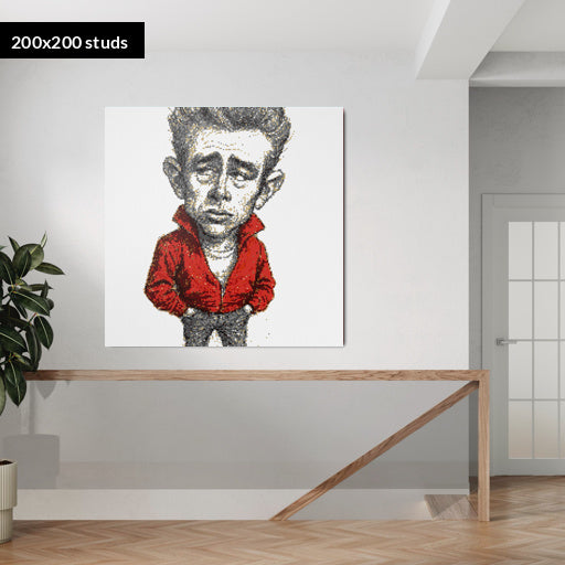 200*200studs, 160*160cm, 63*63inch