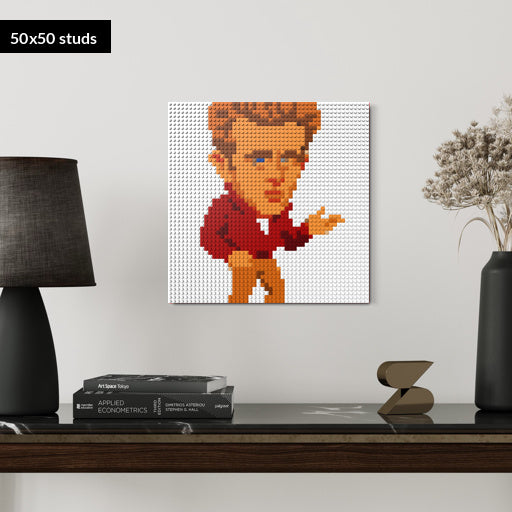 50*50studs, 40*40cm, 15,75*15,75inch