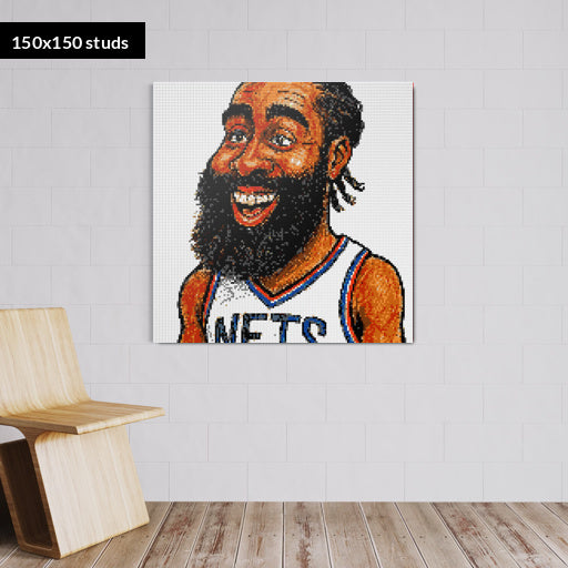 150*150studs, 120*120cm, 47,25*47,25inch