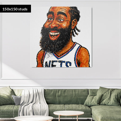 150*150studs, 120*120cm, 47,25*47,25inch