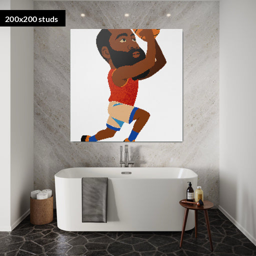 200*200studs, 160*160cm, 63*63inch
