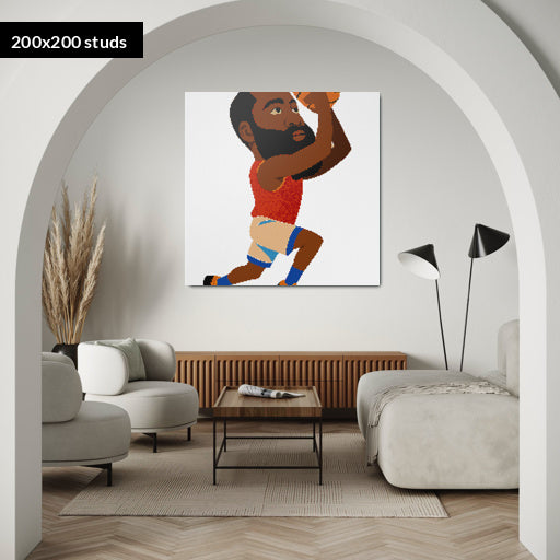 200*200studs, 160*160cm, 63*63inch