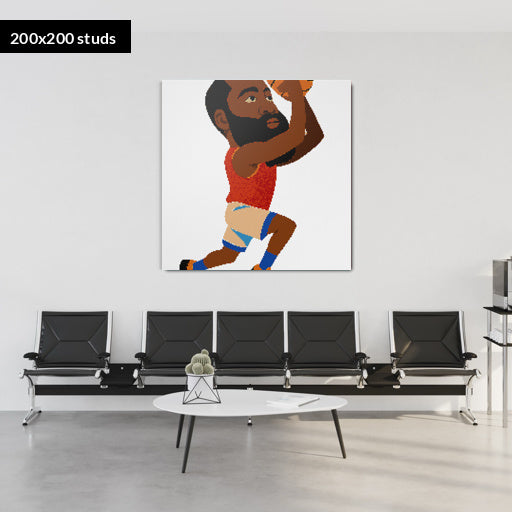 200*200studs, 160*160cm, 63*63inch