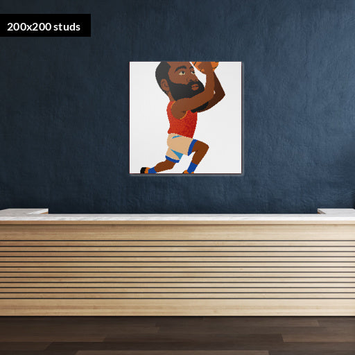 200*200studs, 160*160cm, 63*63inch