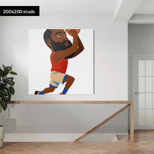 200*200studs, 160*160cm, 63*63inch