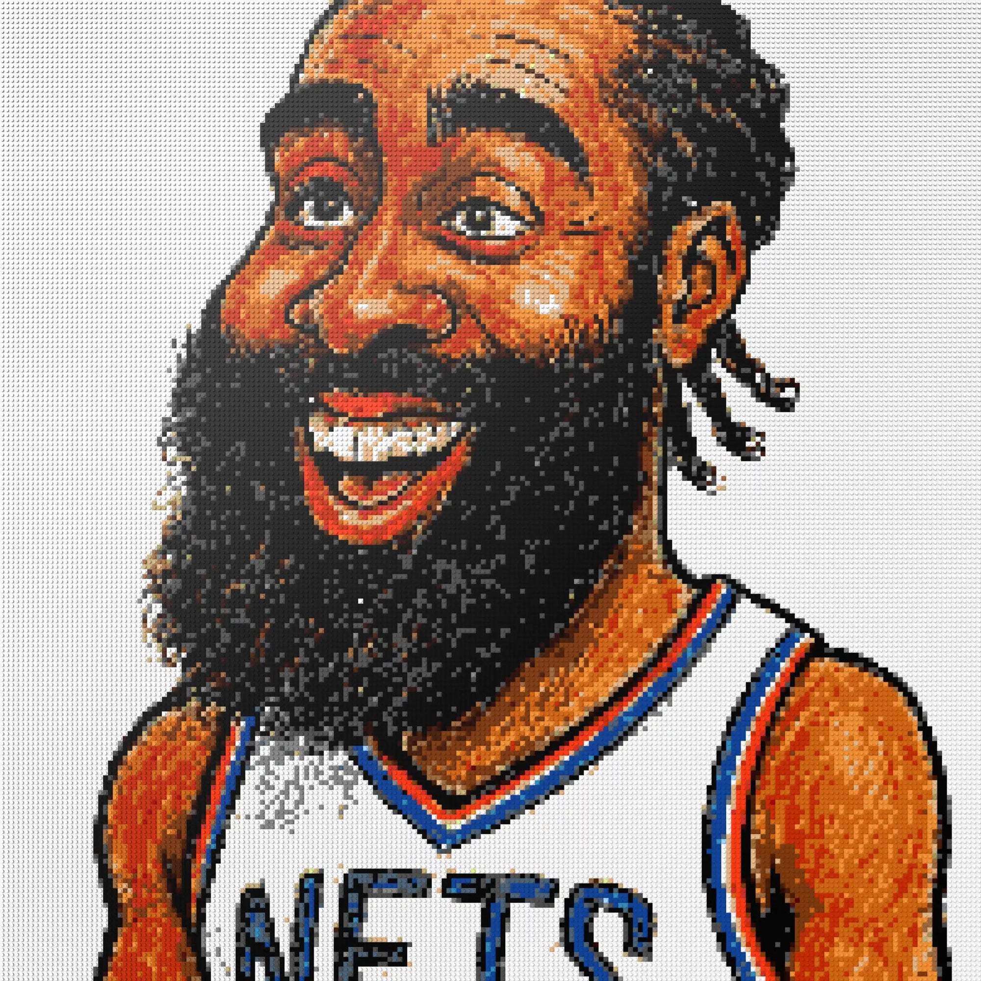 200*200studs, 160*160cm, 63*63inch