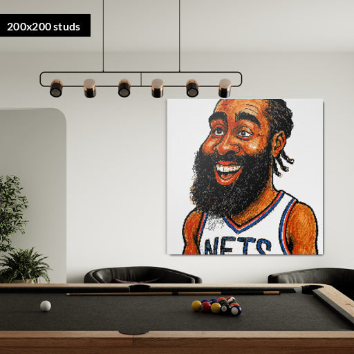 200*200studs, 160*160cm, 63*63inch