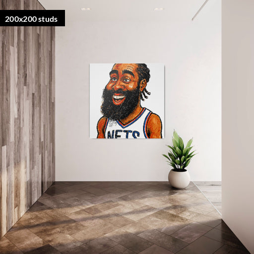 200*200studs, 160*160cm, 63*63inch