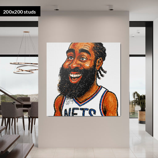 200*200studs, 160*160cm, 63*63inch