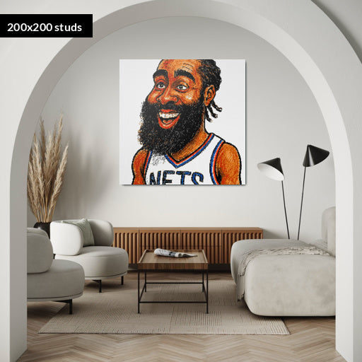 200*200studs, 160*160cm, 63*63inch