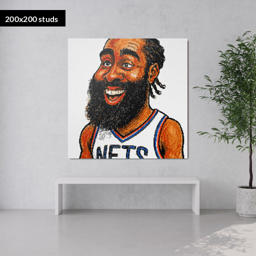 200*200studs, 160*160cm, 63*63inch