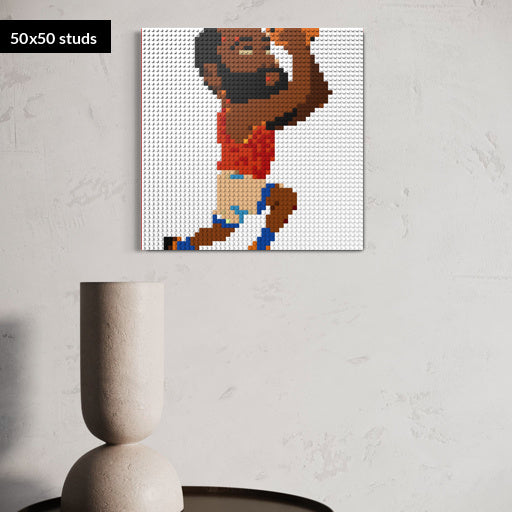 50*50studs, 40*40cm, 15,75*15,75inch