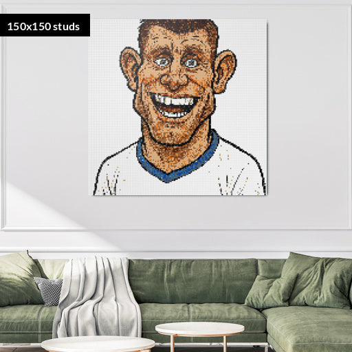 150*150studs, 120*120cm, 47,25*47,25inch