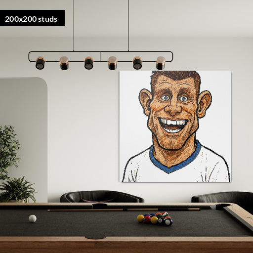 200*200studs, 160*160cm, 63*63inch