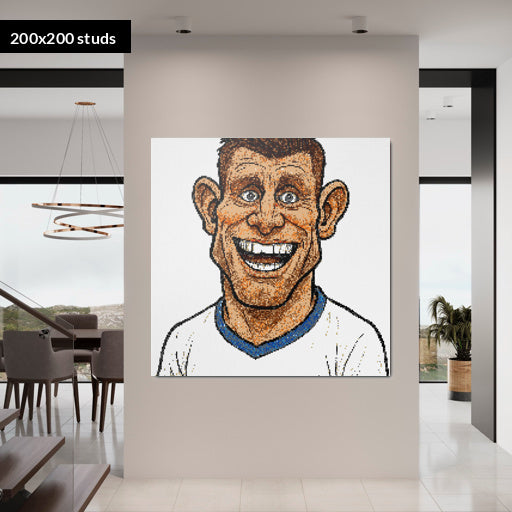 200*200studs, 160*160cm, 63*63inch