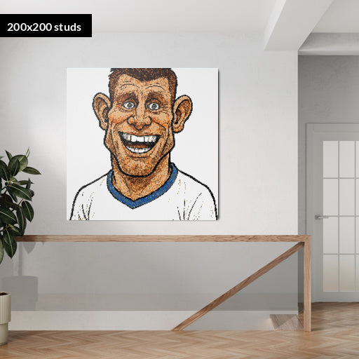 200*200studs, 160*160cm, 63*63inch