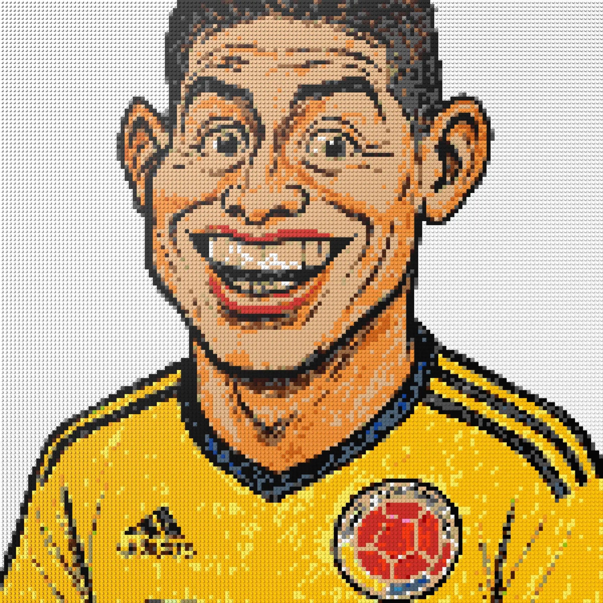 150*150studs, 120*120cm, 47,25*47,25inch