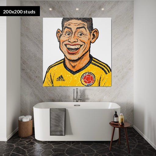 200*200studs, 160*160cm, 63*63inch