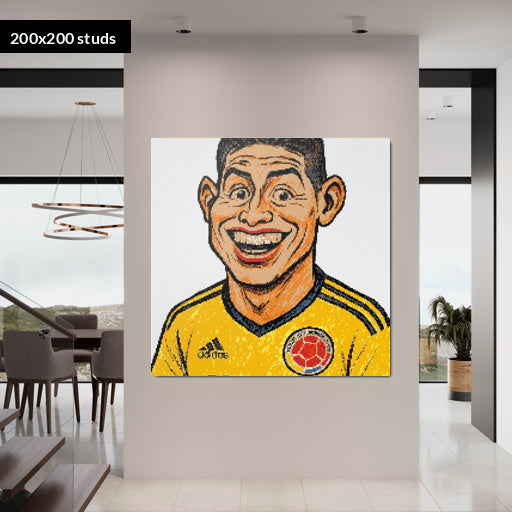 200*200studs, 160*160cm, 63*63inch