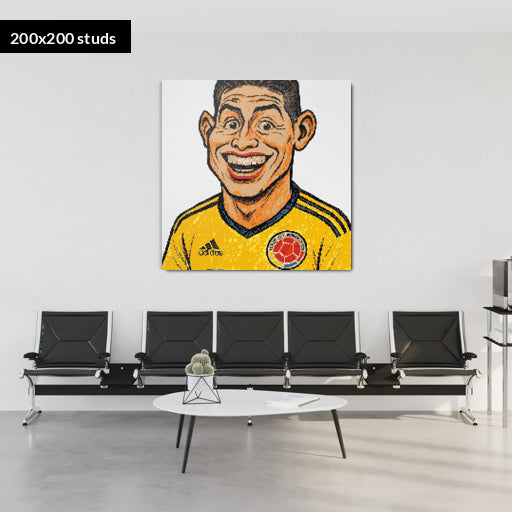 200*200studs, 160*160cm, 63*63inch