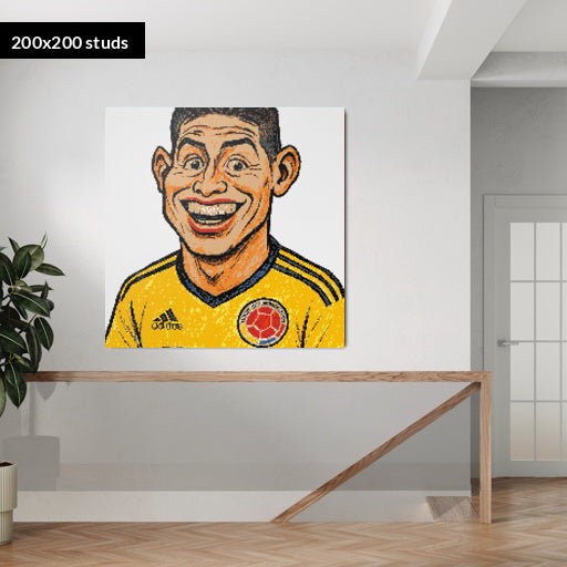 200*200studs, 160*160cm, 63*63inch