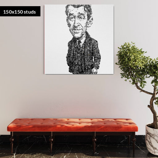 150*150studs, 120*120cm, 47,25*47,25inch