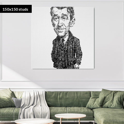 150*150studs, 120*120cm, 47,25*47,25inch