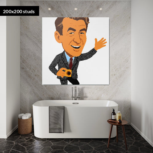 200*200studs, 160*160cm, 63*63inch