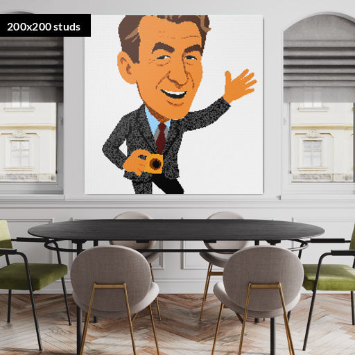 200*200studs, 160*160cm, 63*63inch