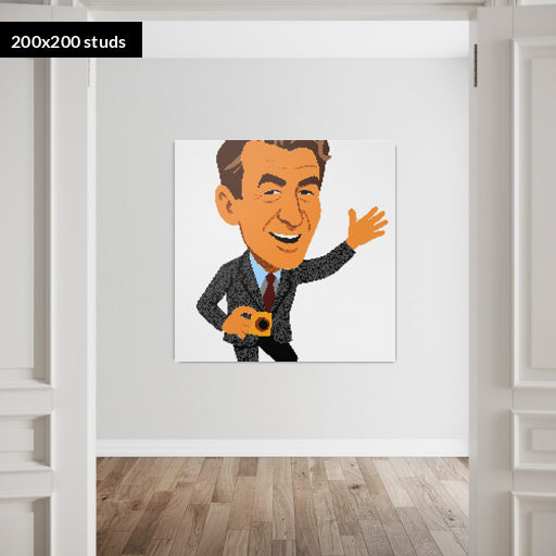 200*200studs, 160*160cm, 63*63inch