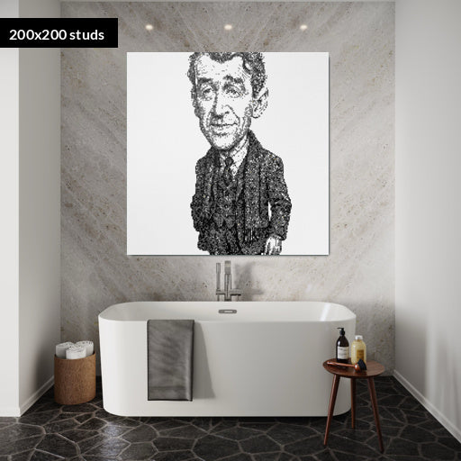 200*200studs, 160*160cm, 63*63inch