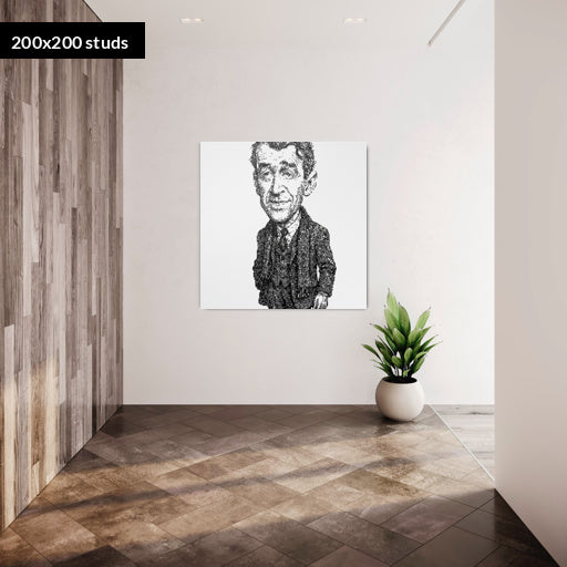 200*200studs, 160*160cm, 63*63inch