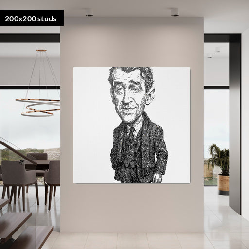 200*200studs, 160*160cm, 63*63inch