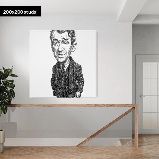 200*200studs, 160*160cm, 63*63inch